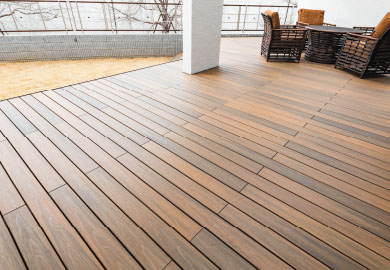 ウッドデッキを見る